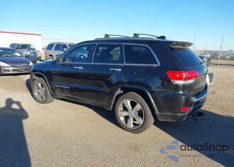 2015 Jeep Grand Cherokee Overland из США, поврежденный, VIN 1C4RJECG6FC647004